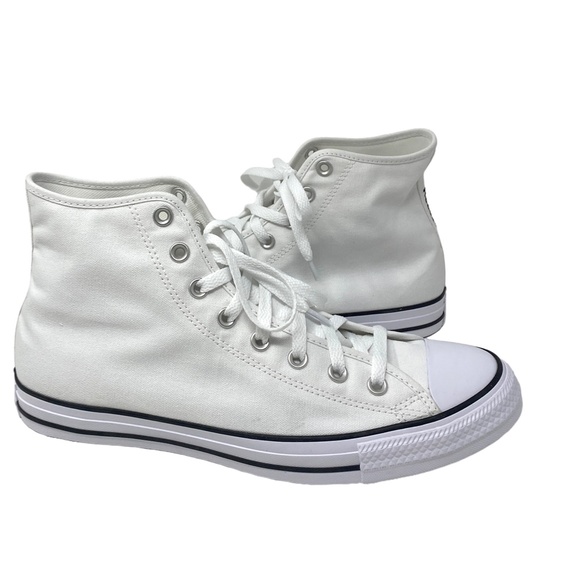 Converse Ctas High Top Shoes Skate Men Sneakers White Canvas Custom 152620C-WWW - Picture 4 of 8